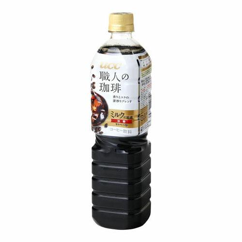 UCC上島珈琲 UCC 職人の珈琲 ミルクに最適 ペットボトル 900ml ×12 メーカー直送