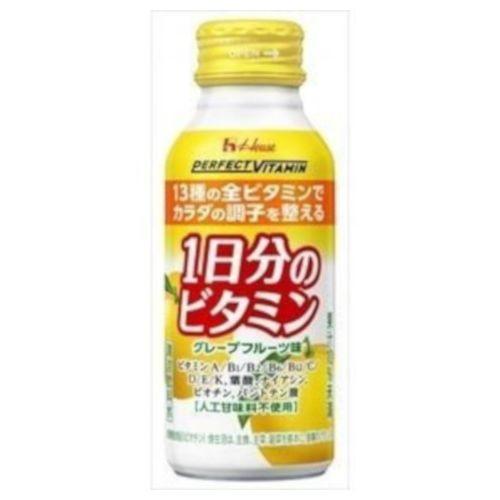 ハウス食品 ハウスWF パーフェクトビタミン 1日分ビタミングレープF 120ml ×6 メーカー直...