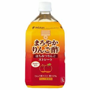 ミツカン まろやかりんご酢はちみつりんご 1L ×6 メーカー直送｜sake-premoa