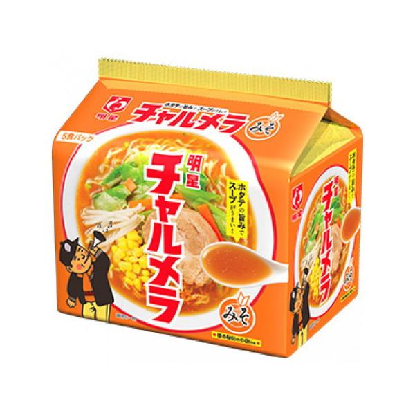 明星食品 チャルメラ みそラーメン 5食パック ×6 メーカー直送