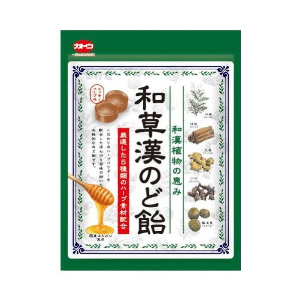 加藤製菓 加藤 和草漢のど飴 58g x10 メーカー直送