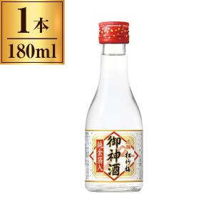清酒 松竹梅 御神酒 純金箔入 180ml メーカー直送
