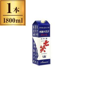 七笑酒造 七笑 辛口 紙パック 1800ml x1 メーカー直送