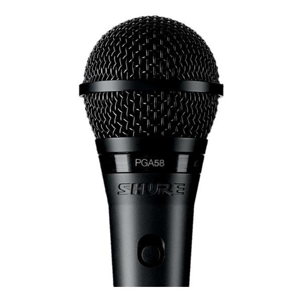 SHURE PGA58-QTR-J ボーカル用カーディオイド・ダイナミックマイクロホン 標準プラグケ...