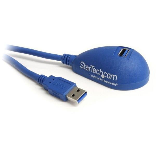 StarTech USB3SEXT5DSK 卓上用SuperSpeed USB 3.0延長ケーブル ...