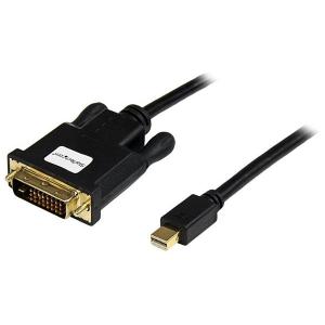 StarTech MDP2DVIMM6B ブラック Mini DisplayPort - DVI変換ケーブル(1.5m) メーカー直送｜sake-premoa