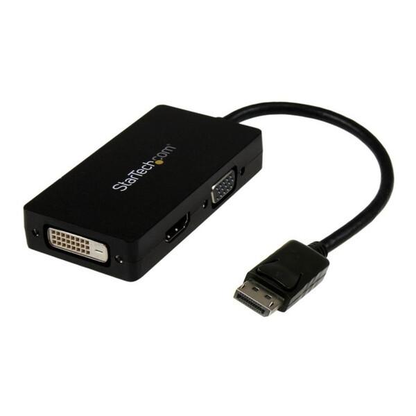 StarTech DP2VGDVHD ブラック DisplayPort-VGA/ DVI/ HDMI...