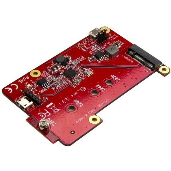 StarTech PIB2M21 ラズベリーパイRaspberry Pi用USB-M.2 SATA変...