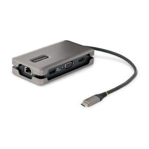 StarTech DKT31CVHPD3 マルチポートアダプター (USB-C接続/シングルモニター/4K60Hz HDMI 2.0bまたは1080p VGA/100W USB PDパススルー) メーカー直送｜sake-premoa