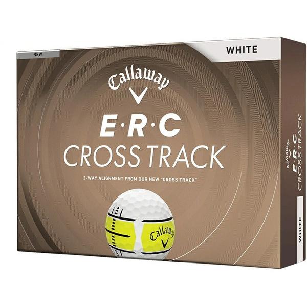 日本正規品 キャロウェイ ERC CROSS TRACK ボール 2026年モデル ホワイト ダース