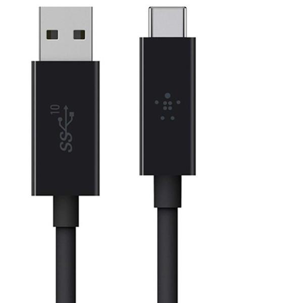 BELKIN F2CU029BT1M-BLK ブラック USB-Cケーブル USB 3.1 Type...