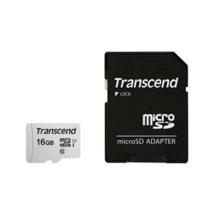 トランセンド TS16GUSD300S-A microSDHCカード 16GB アダプタ付｜sake-premoa