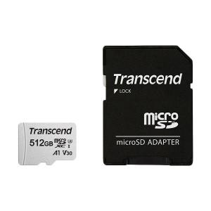 トランセンド TS512GUSD300S-A 512GB microSD w/ adapter UHS-I U3 A1｜sake-premoa