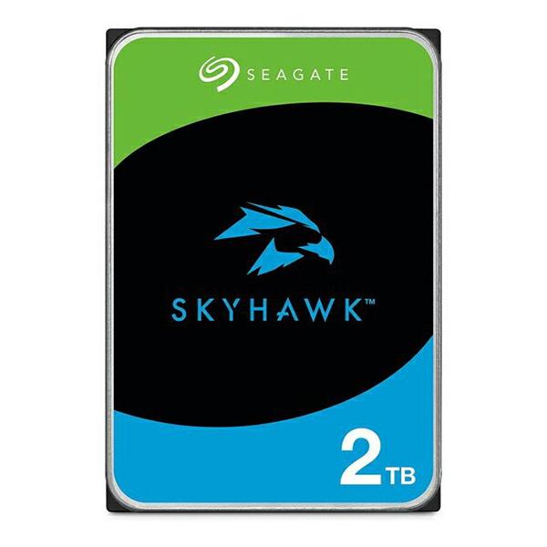 ST2000VX017 Seagate SkyHawk 監視カメラ用 3.5インチ内蔵HDD(2TB...