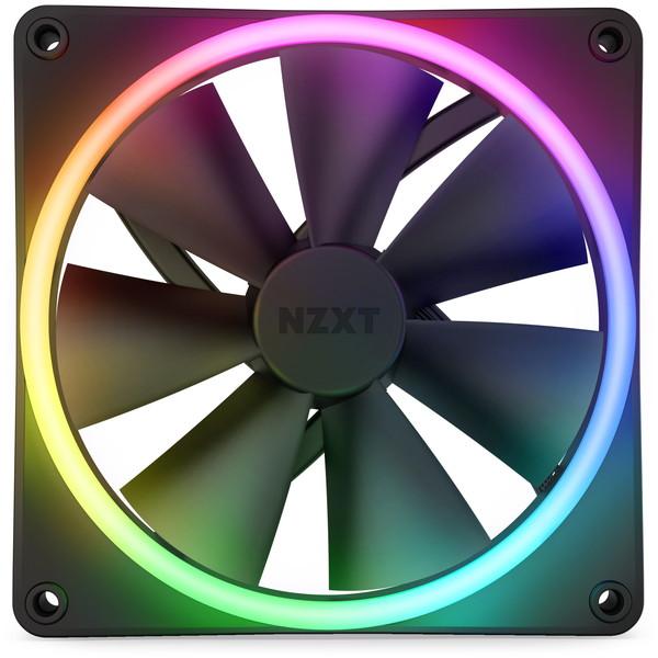 RF-D14SF-B1 NZXT F140 RGB DUO Black RGB LEDファン