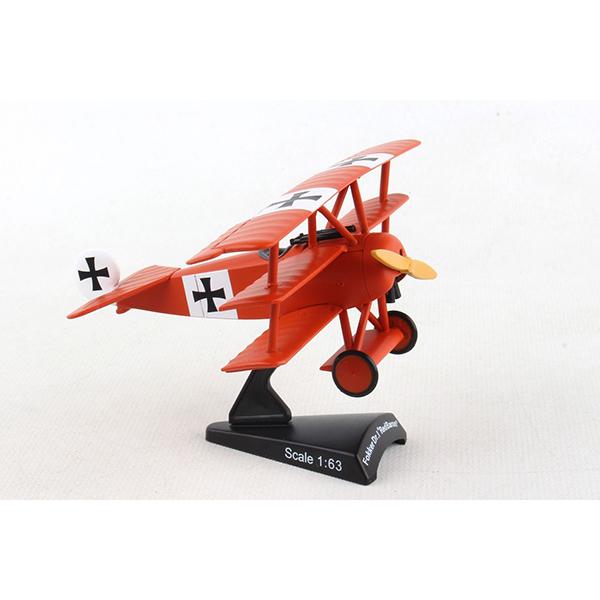 POSTAGE STAMP フォッカーDR.I レッドバロン PS5349 航空機モデル 1/63 ...