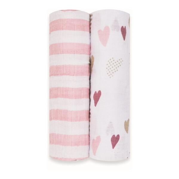 aden + anais エイデンアンドアネイ スワドルハートブレイカー 2枚 SWADAB4055