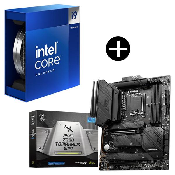 Intel Corei9-14900K CPU + MSI MAG Z790 TOMAHAWK WI...