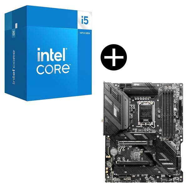 Intel Corei5-14500 CPU + MSI MAG B760 TOMAHAWK WIF...
