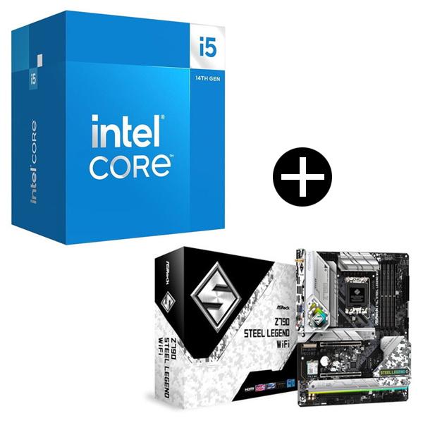 Intel Corei5-14500 CPU + ASRock Z790 Steel Legend ...