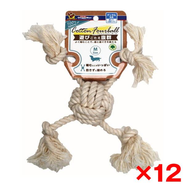 12個セット ドギーマン コットンフォアーボール M
