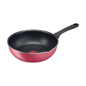 T-fal ティファール B55977 クランベリーレッド マルチパン 26cm (IH非対応)
