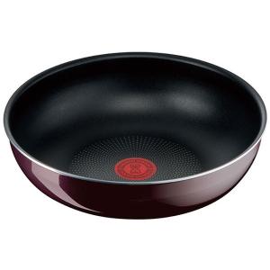ティファール フライパン T-fal 26cm ウォックパン IH非対応 ガス火 L43977 深型 インジニオ・ネオ ヴィンテージボルドー