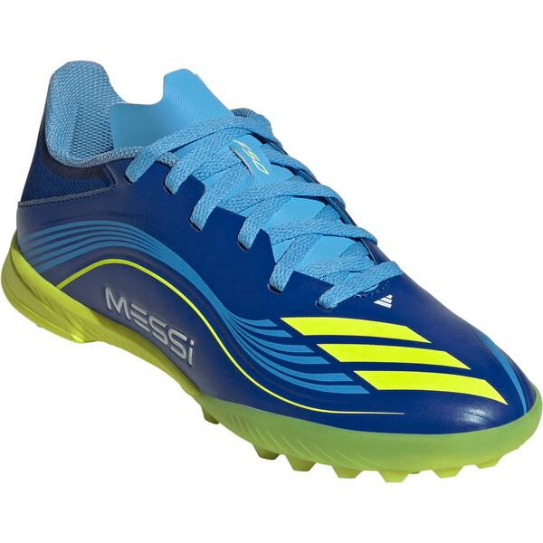 ADIDAS アディダス サッカーシューズ F50 メッシ リーグ TF ブルー 21.5cm JR...