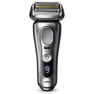 BRAUN ブラウン 9477cc シルバー シリーズ9 Pro メンズシェーバー 往復式 4枚刃充電式 完全防水 自動洗浄器付 ひげ剃り 純正品