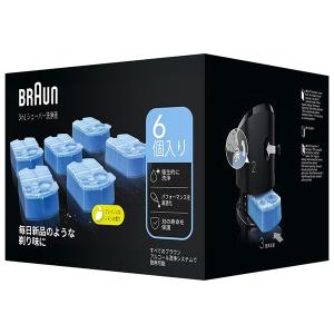 BRAUN シェーバー　洗浄液　6個入り3箱セット＋1個 BRAUN（ブラウン） BRAUN CCR6 3in1 シェーバー洗浄液 システム専用
