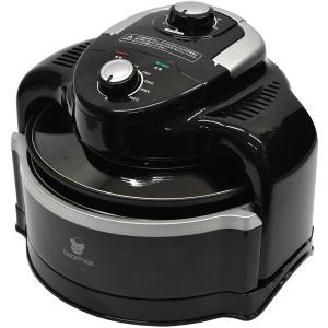 ノンフライヤー 家庭用 エアロ・オーブン AO-250K ブラック ノンオイル調理 遠赤外線 揚げる 焼く 煮る 油カット タイマー