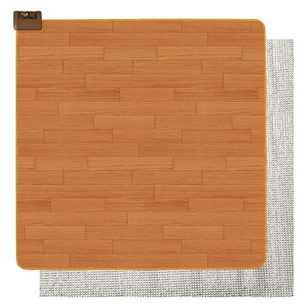 広電 Lifon SJC2015-WBJ ブラウン 日本製 フローリング調 ホットカーペット 本体＋...