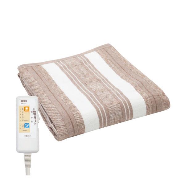 電気毛布 広電 CWK553B-BG 抗菌防臭電気掛け敷き毛布