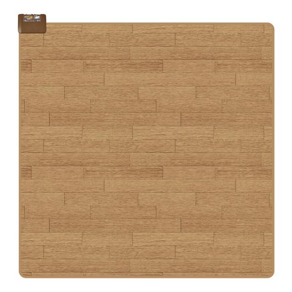 ホットカーペット 広電 CWC201H-CW ベージュ フローリング調ホットカーペット 2畳 本体の...