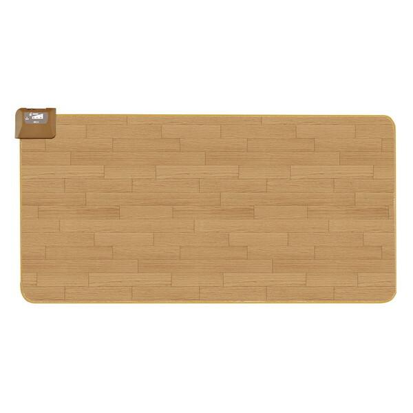 広電 CWC101H-CW ライトベージュ フローリング調 ホットカーペット 1畳