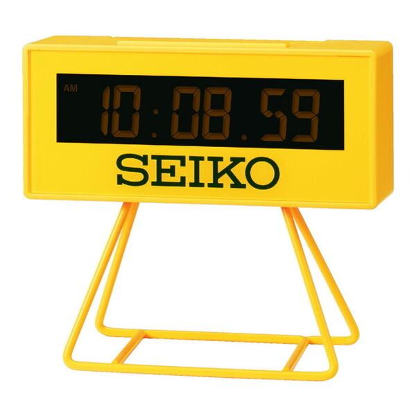 SEIKO セイコー スポーツタイマークロック SQ815Y イエロー