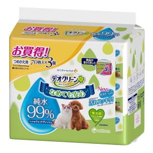 ユニチャーム デオクリーン 純水99%ウェットティッシュつめかえ用