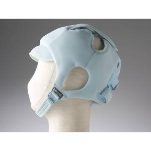 キヨタ おでかけヘッドガード メッシュキャップタイプ反射材付 ブルー