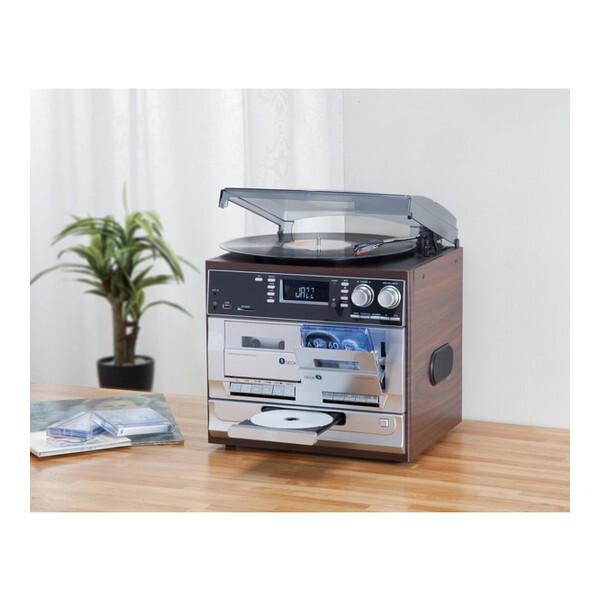 ファミリー・ライフ マルチオーディオプレーヤー(a33438) ブラウン メーカー直送