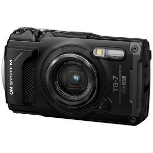 OMデジタルソリューションズ TG-7 ブラック OM SYSTEM コンパクトデジタルカメラ (1200万画素)｜sake-premoa