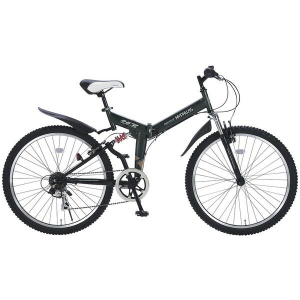 マイパラス M-672-GR アーミーグリーン 折畳26インチATB 6SP Wサス メーカー直送