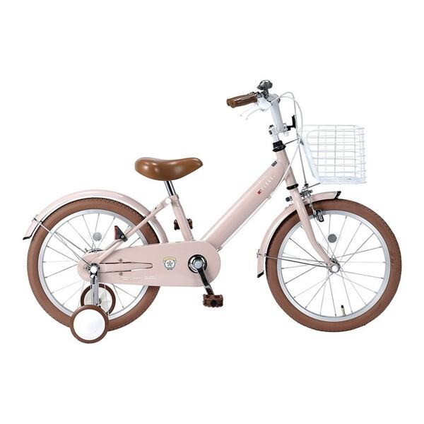 マイパラス MYPALLAS MD-18 FM 子供用自転車18・補助輪付 フラミンゴ キッズサイク...