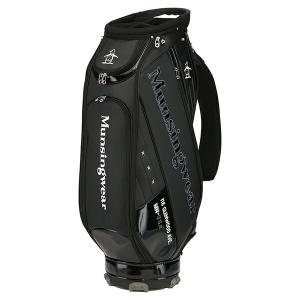 日本正規品 Munsingwear マンシング キャディバッグ 2021年モデル MQBRJJ10XX ブラック