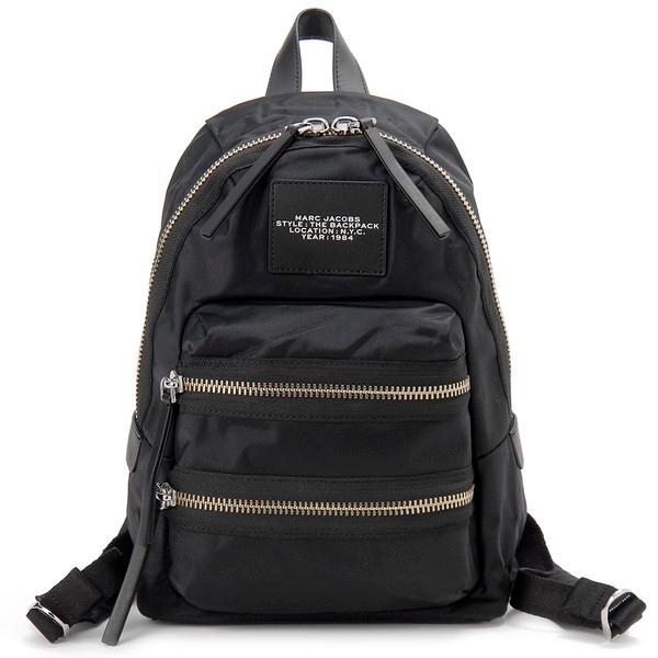 MARC JACOBS マークジェイコブス リュック ザ バイカー ミディアム バックパック ブラッ...
