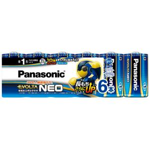 PANASONIC LR20NJ/6SW 乾電池エボルタネオ 単1形 6本パック｜sake-premoa
