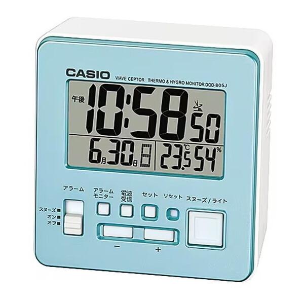CASIO カシオ 目覚まし時計 電波置時計 電波時計 置時計 置き時計 クロック デジタル DQD...