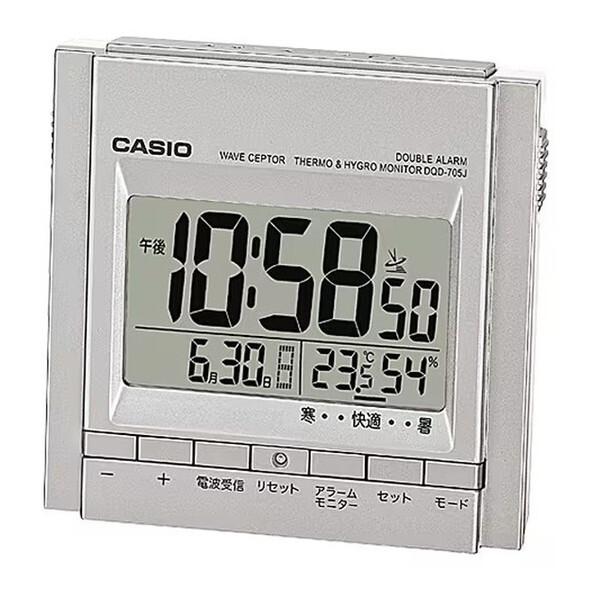 CASIO カシオ 目覚まし時計 電波置時計 電波時計 置時計 置き時計 クロック デジタル DQD...