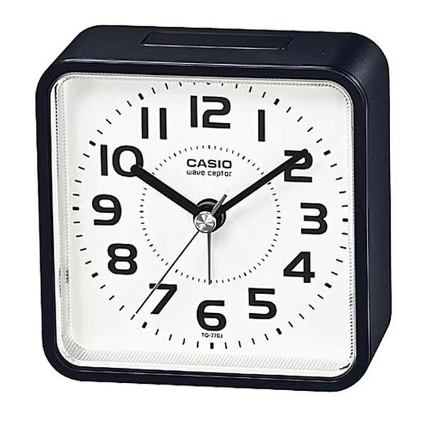 CASIO カシオ 目覚まし時計 電波置時計 電波時計 置時計 置き時計 クロック アナログ TQ-...