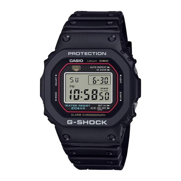 CASIO DW-5000R-1AJF G-SHOCK 初代G-SHOCK 復刻モデル クォーツ腕時...