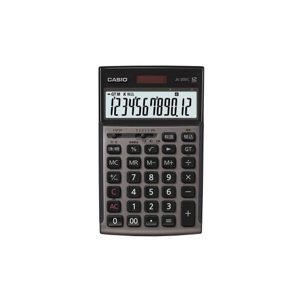 CASIO JS-20DC-GB-N 本格実務電卓 日数計算タイプ
